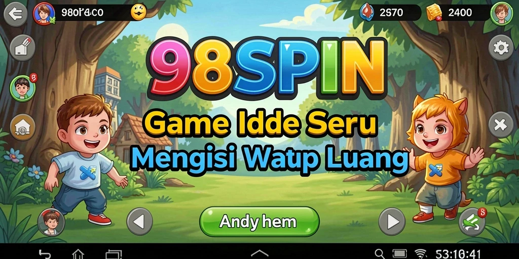 Gameplay 98SPIN menampilkan keseruan strategi Idle.