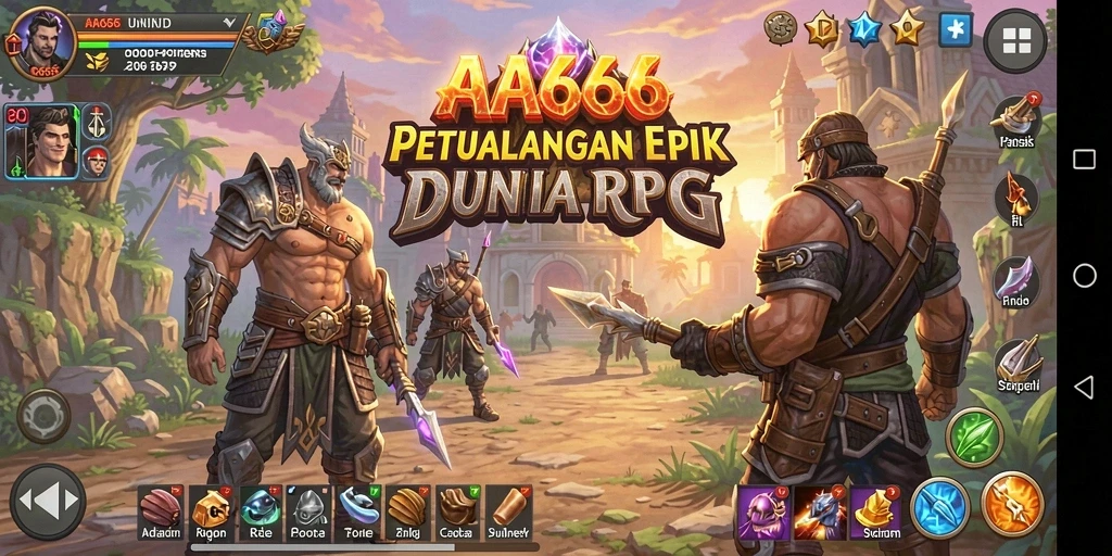 Tampilan gameplay menarik dari <strong>AA666</strong> yang penuh aksi dan petualangan.