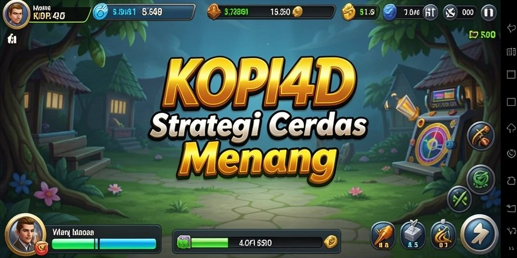 Tangkapan layar menampilkan aksi pertempuran strategis di KOPI4D.