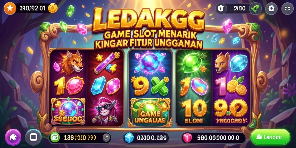 Gameplay seru dari LEDAKGG dengan grafis yang menawan.