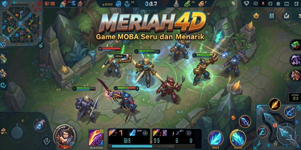 Tampilan gameplay epik dalam MERIAH4D yang menakjubkan.