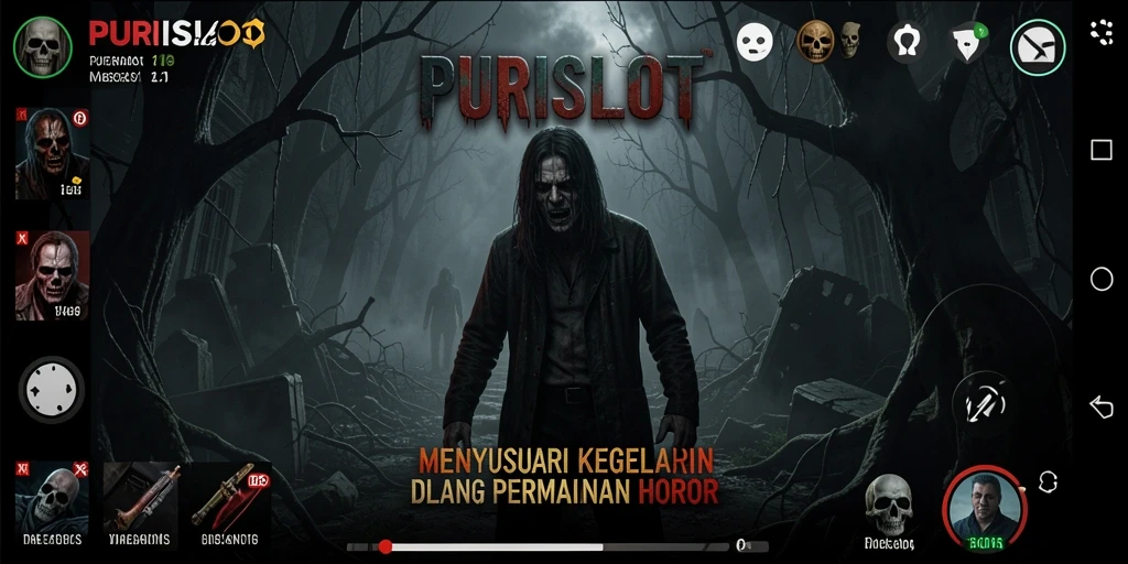 Pengalaman gameplay mencekam di dunia horror PURISLOT.