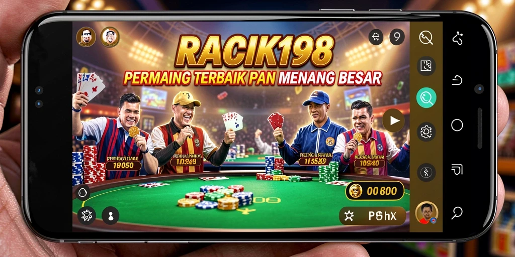 Tampilan gameplay menarik di RACIK198 dengan fitur kasino lengkap.