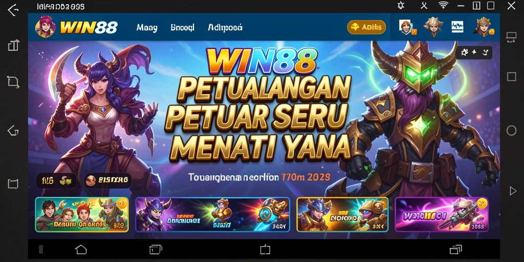 Screenshot WIN88 menampilkan karakter dalam aksi petualangan yang mendebarkan.